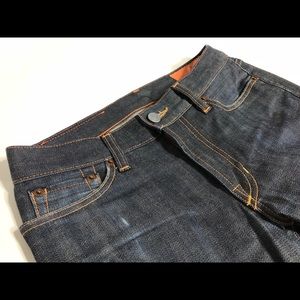 Jean Shop Slim Fit Raw Selvedge Stretch Denim